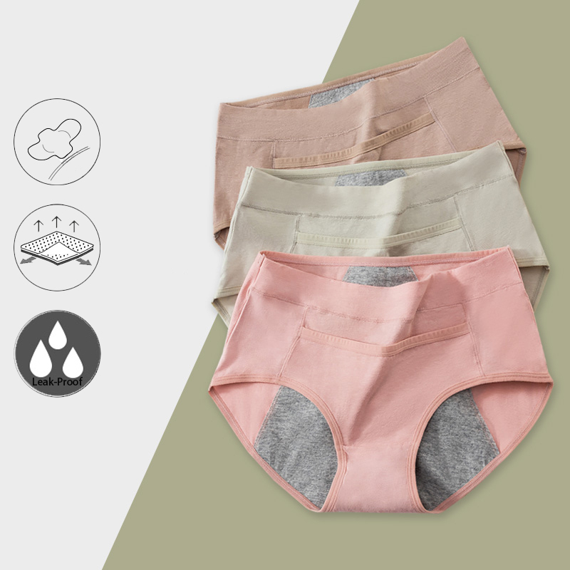 Seamless Underwear Women - Cotton Kinh Nguyệt Quần Lót Rò