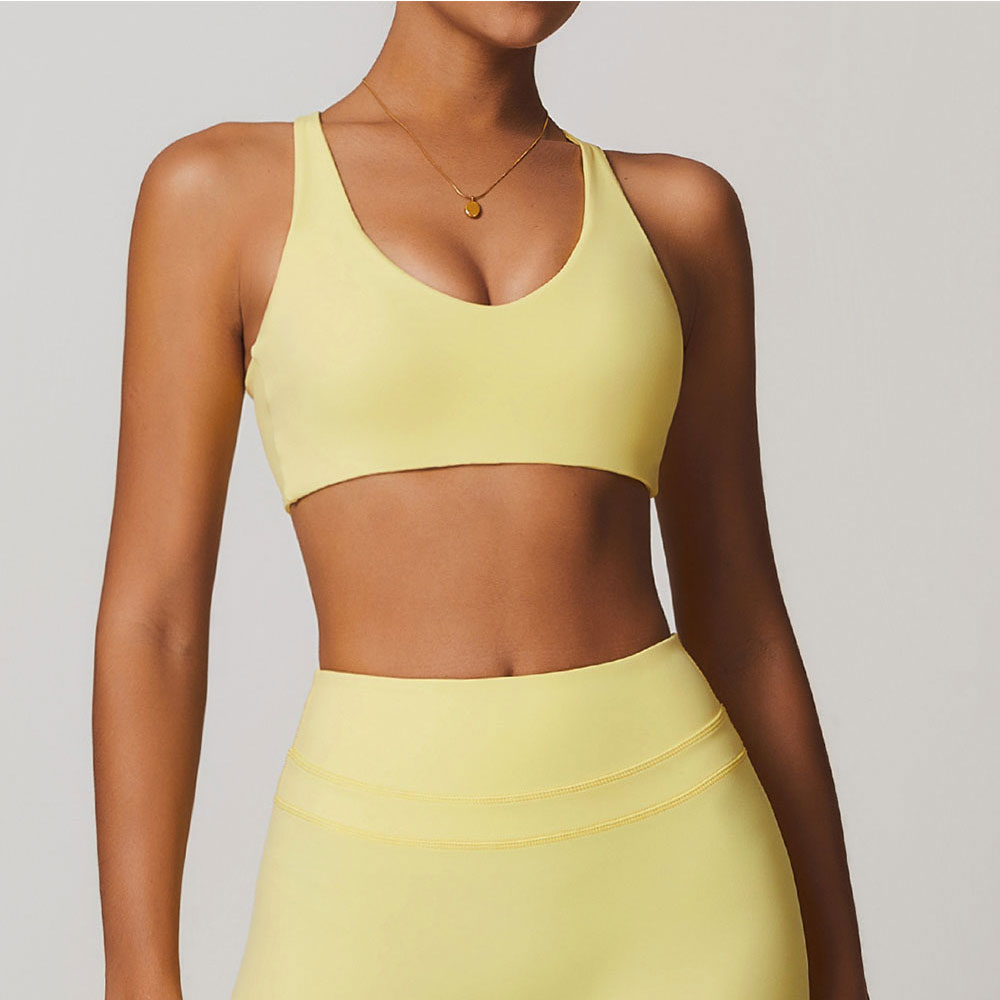 Push Up Bra Padded - JUREN Sports Bra Women Fitness Bra