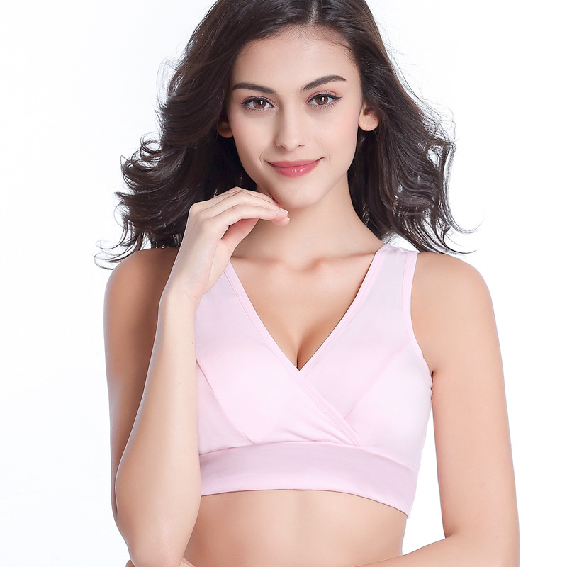 Maternity Plain Color Tank Wir - đánh giá và giá Nursing Bra Sleep