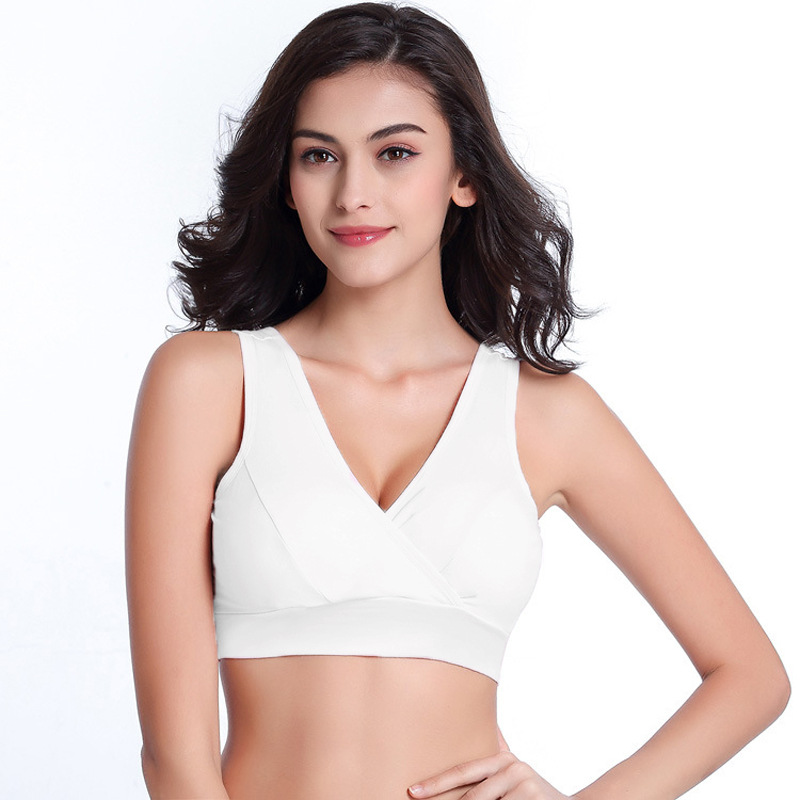 Maternity Plain Color Tank Wir - đánh giá và giá Nursing Bra Sleep