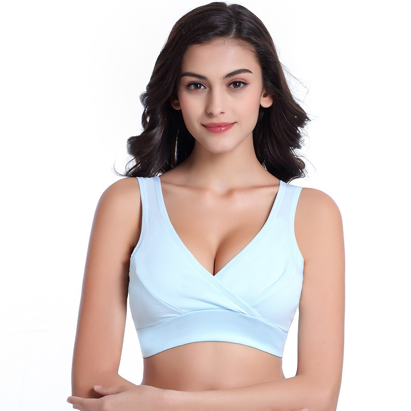 Maternity Plain Color Tank Wir - đánh giá và giá Nursing Bra Sleep