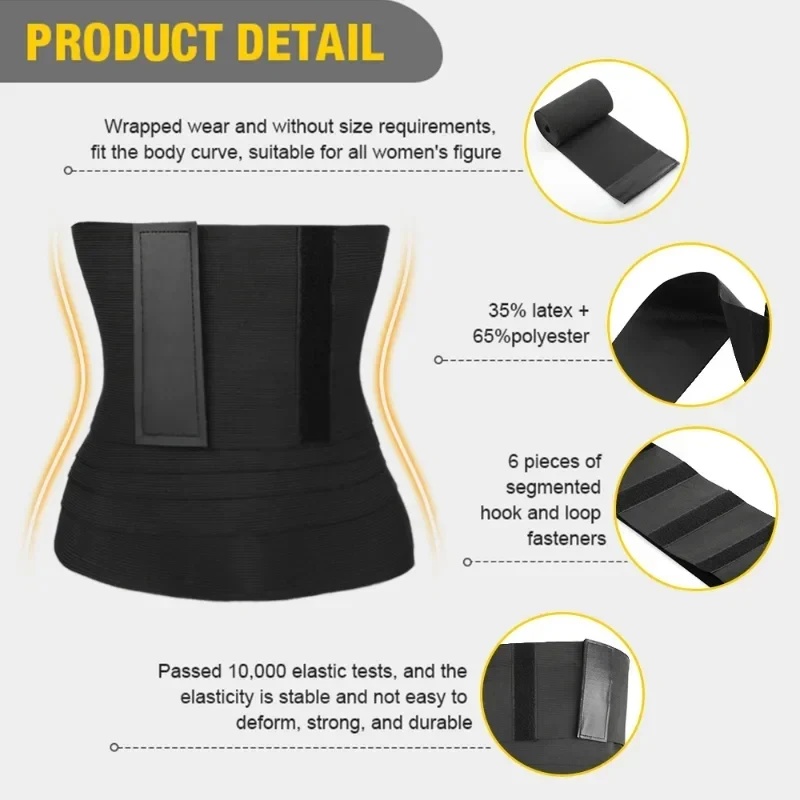 1/2Pcs Bandage Wrap Trimmer Be - đánh giá và giá Shapewear Bodysuit Firm