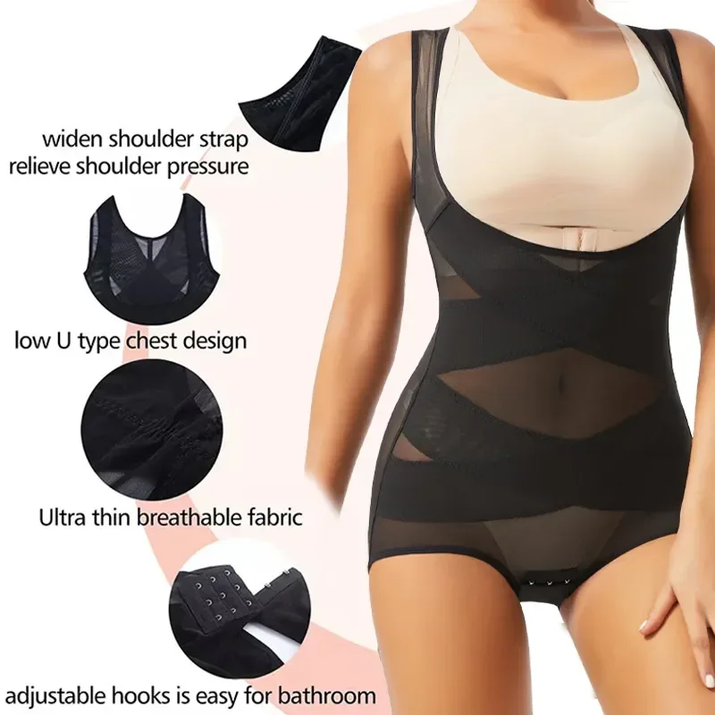 Women Bodysuit Briefs Full Bod - đánh giá và giá Shapewear Bodysuit Firm